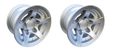 2 x 10" ALLOY WHEEL, 112MM