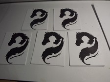 5 Die cuts Love My Horse cut