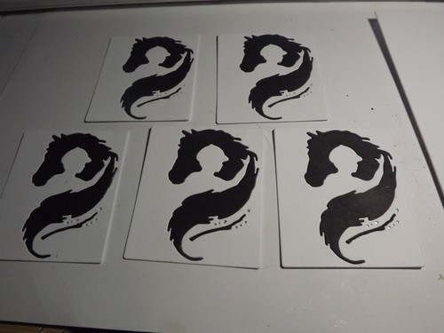 Die cuts love horse - 5,