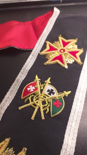 Rose croix collar - croix, °