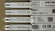 4 x  13 Watt T5 517mm x 16mm Cool White 840 13W 600lm Fluorescent Tube Patron