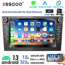DAB+ Android 13 Car Stereo GPS RDS Carplay For Vauxhall Astra H Vectra Corsa C D