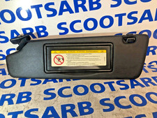 SAAB 9-3 93 Convertible Black Sun Visor PASSENGER Left Hand UK 12773358 2004-10