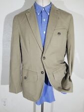 POLO Ralph Lauren 40R Norfolk Safari Belted Khaki Blazer Coat Jacket rrl Summer