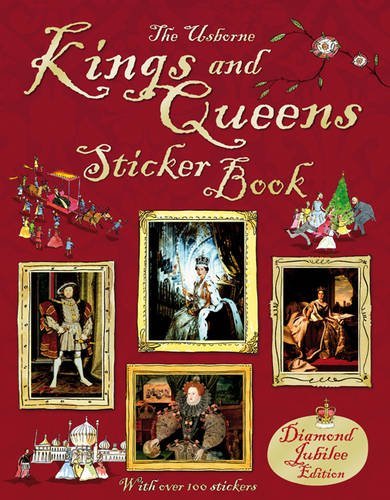 Kings and queens sticker book - sticker,