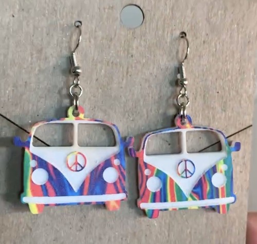 Tie dye groovy - tie,