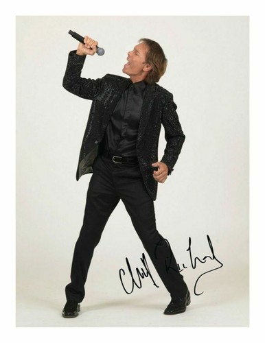 Sir cliff richard autograph - richard,