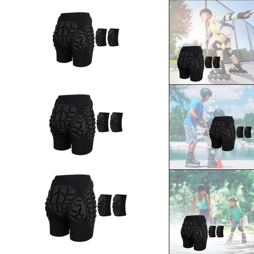 Padded shorts with 2pcs knee - shorts,