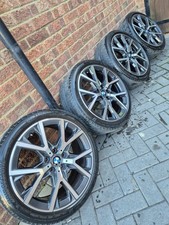 BMW 1 / 2 Series 18" 553 M Alloy Wheels & Tyres 4x Rims Genuine 8092355 F40 F44