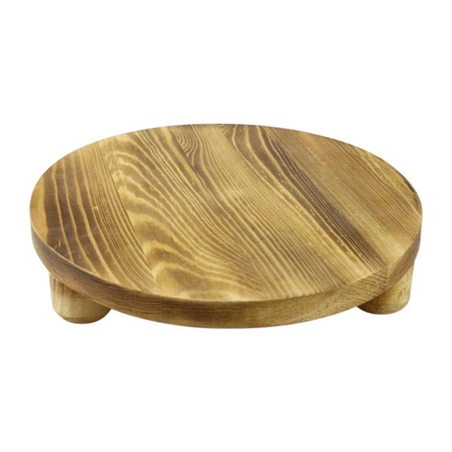 Wooden plant stand - stand, pot