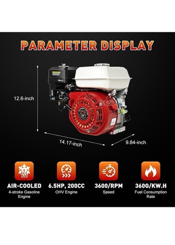 Gas engine single cylinder - gas,