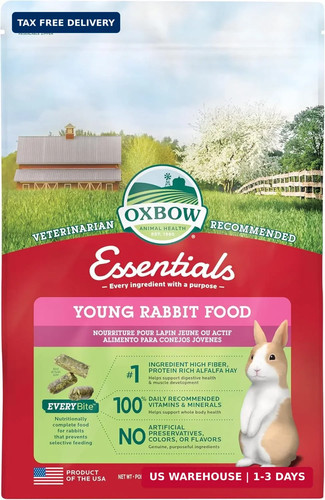 Oxbow essentials young rabbit - oxbow,