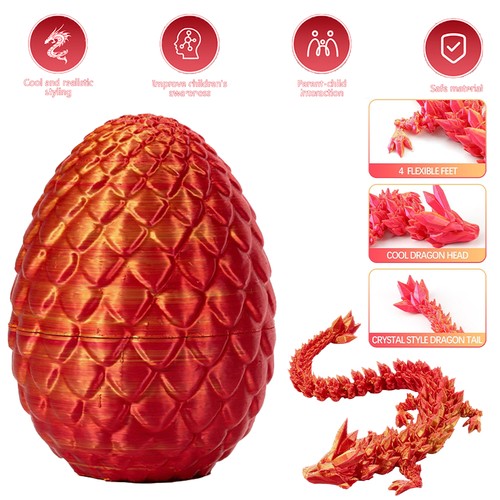 Printed dragon egg - 3d,