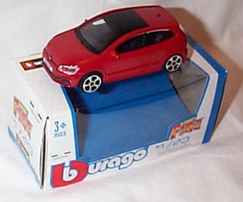 Polo gti mk5 red burago - mk5,