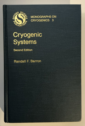 Cryogenic systems vintage 2nd - cryogenic,