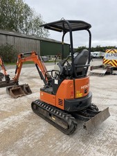 Hitachi ZX19U Mini Digger Excavator  + IFOR  Trailer