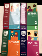 GL Assessment 11 Plus Practice Papers Maths, English, Verbal and Non-Verbal