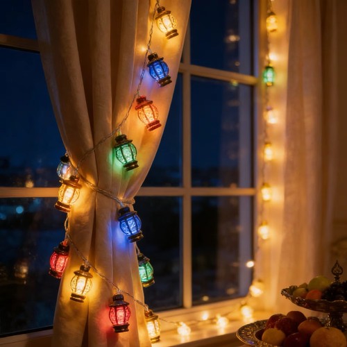 Multicoloured lantern fairy - lantern,