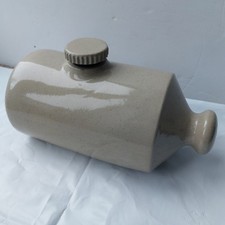 Vintage Stone Hot Water Bottle/Footwarmer/Bed Warmer - good condition 1940's Ww2