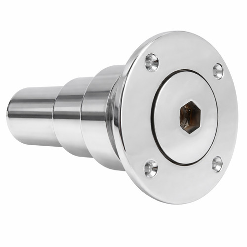 Pump out socket chrome - out, plated