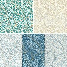 William Morris Design Willow Boughs Floral Curved Leaf Wallpaper Paste The Wall 