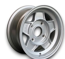 Formula Super Vau Style Silver Rims For VW Formula Super Vau 8x13 ET -15.5