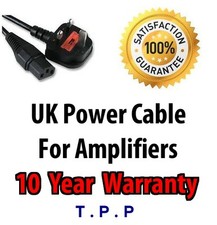 UK Mains Power Lead Cable Cord