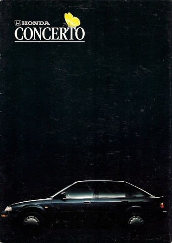 Honda concerto 1989 uk - concerto,