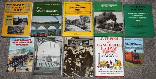 Railway train book - &,