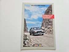 VAUXHALL NOVA ASTRA CAVALIER