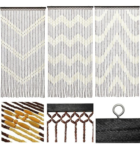 Jvl wooden bamboo beaded - beaded, door
