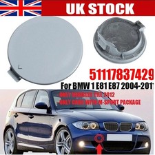 Front Bumper Tow Hook Eye Cover Cap 51117837429 For BMW 1 E81 E87 04-11 M SPORT