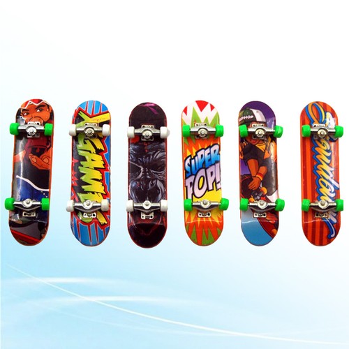 6pcs plastic mini - 6pcs, skateboard