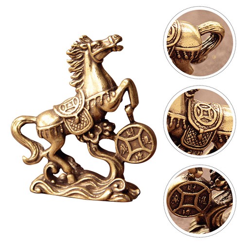 Mini copper statue home the - statue,