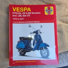 Vespa Haynes Manual P/PX 125