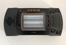 Atari Lynx II handheld console working but lines on screen