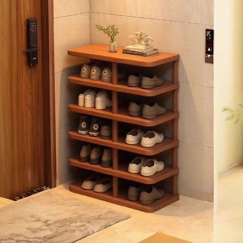 Wood shoe rack home - shoe,