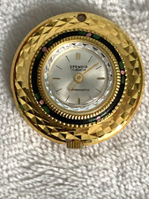 Vintage Spendid 17 Jewels Antimagnetic floral ladies Swiss pocket fob watch