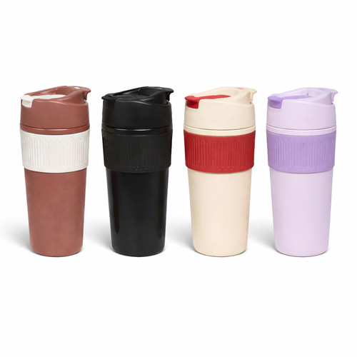 Reusable coffee cup 400ml - coffee,
