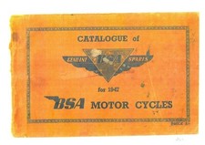 BSA Motorcycle Motorbike 1947