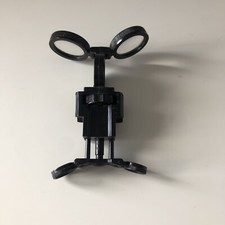 Vintage Military Plastic Compass Mirror Binoculars Magnifying Made in Italy