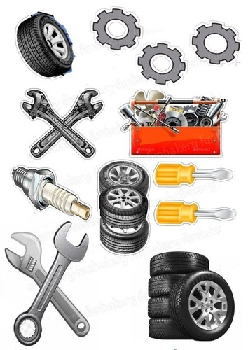 Car cake topper party - cake,