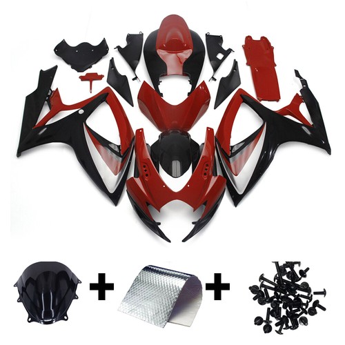 Red black fairing kit for - fairing,