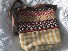 Fat Face Canvas Leather