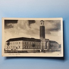 Postcard Swinton C1950 Real Photo Gtr Manchester The Town Hall Building