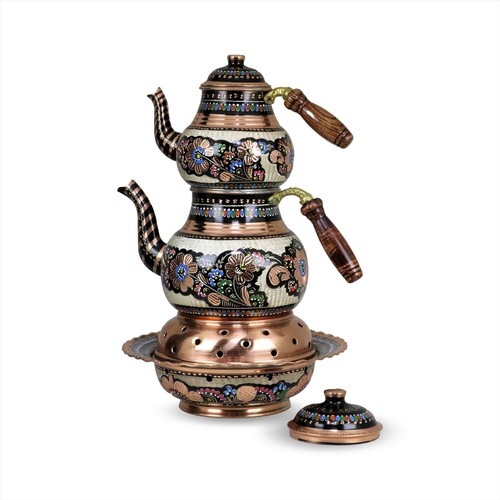 Turkish copper teapot tea - copper,