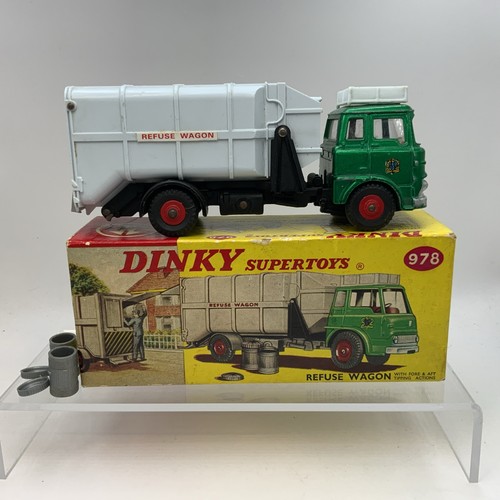 Dinky 978 bedford refuse - bedford,