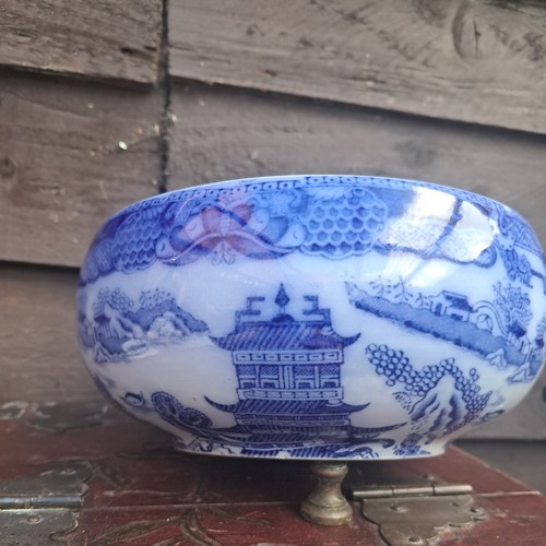 Vintage maling pottery willow - vintage,