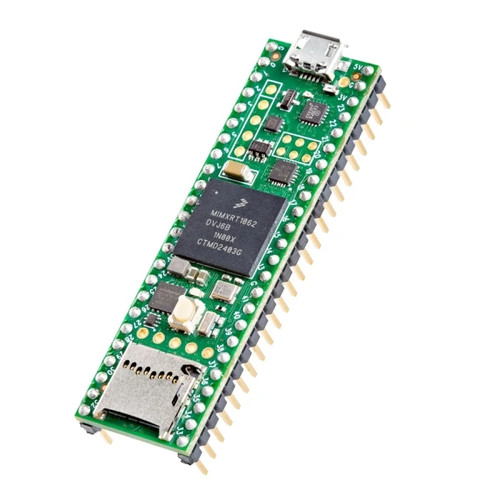 Teensy with pins - teensy,