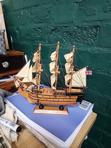 Vintage hms victory ship - hms,